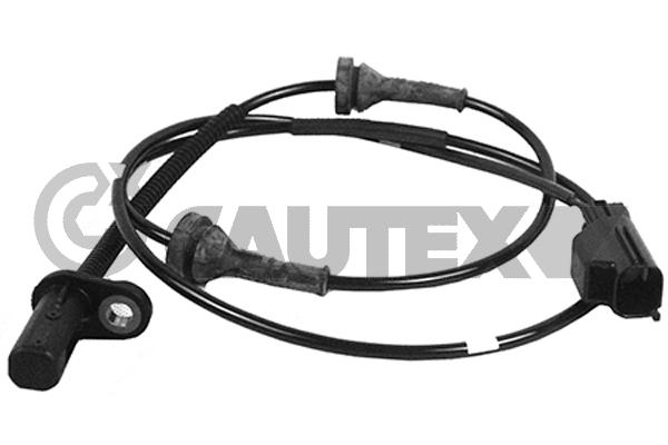 Capteur, vitesse de roue CAUTEX 755321