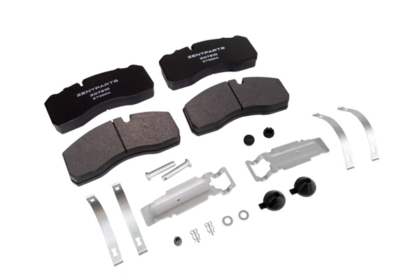 Kit de plaquettes de frein, frein à disque ZentParts Z07210