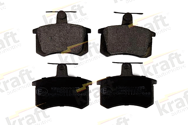 Kit de plaquettes de frein, frein à disque KRAFT AUTOMOTIVE 6010035