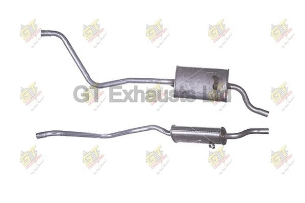 Silencieux arrière GT Exhausts GVW193