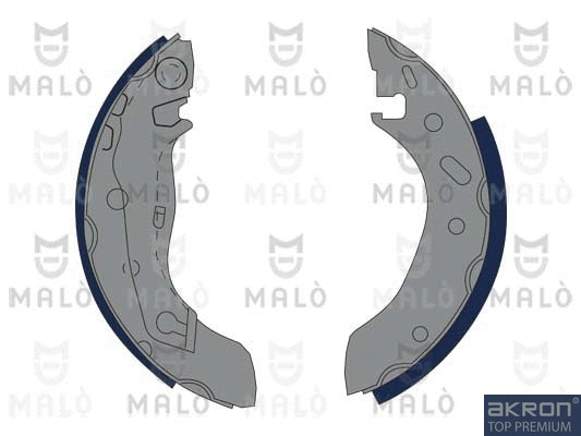 Jeu de mâchoires de frein AKRON-MALÒ 1390109