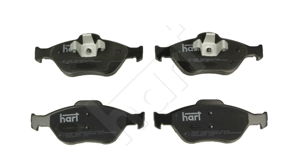 Kit de plaquettes de frein, frein à disque HART 224 185