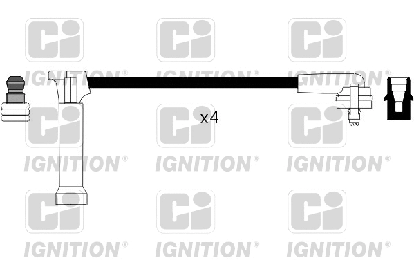 Kit de câbles d'allumage QUINTON HAZELL XC897