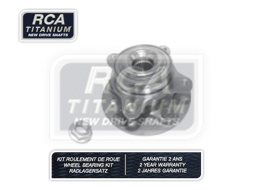 Kit de roulements de roue RCA FRANCE RCAK1185