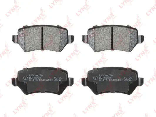 Kit de plaquettes de frein, frein à disque LYNXAUTO BD-5928