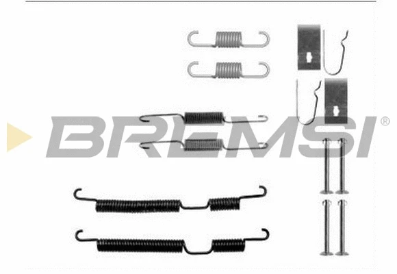 Kit d'accessoires, mâchoire de frein BREMSI SK0885