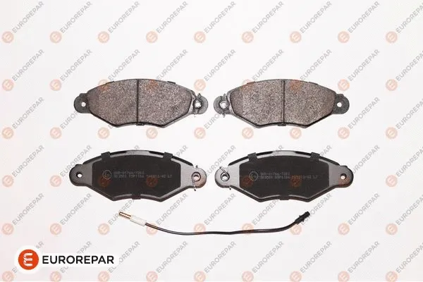 Kit de plaquettes de frein, frein à disque EUROREPAR 1623053080