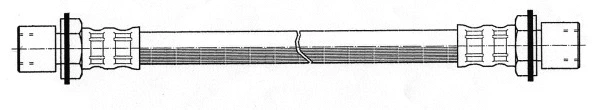 Flexible de frein CEF 510531