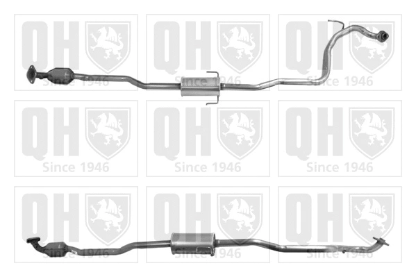 Catalyseur QUINTON HAZELL QCAT91576H