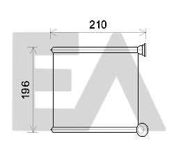 Moteur électrique, pulseur d'air habitacle EACLIMA 42A54023