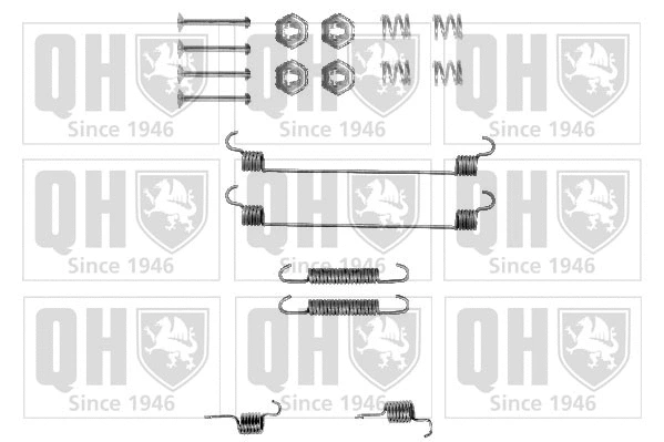 Kit d'accessoires, mâchoire de frein QUINTON HAZELL BFK426