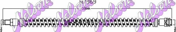 Flexible de frein KAWE H7969