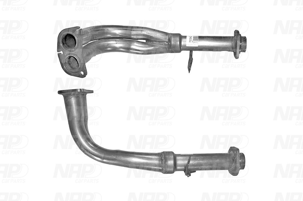 Tuyau d'échappement NAP carPARTS CAF10311