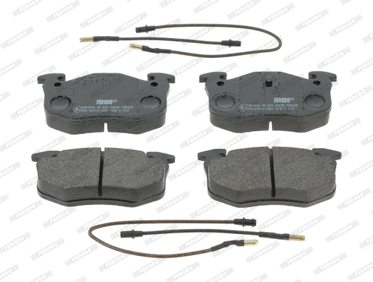 Kit de plaquettes de frein, frein à disque FERODO FDB428B