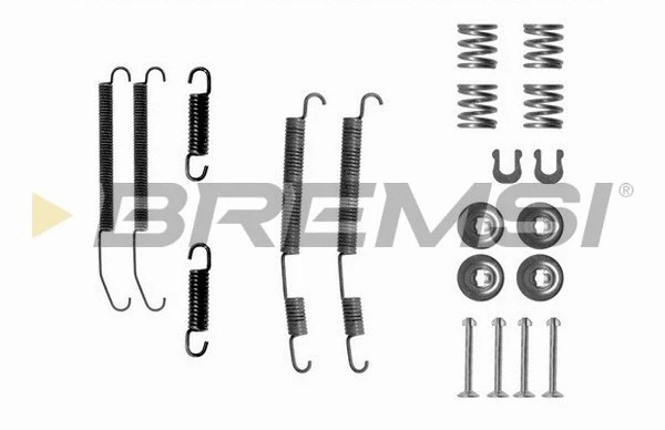 Kit d'accessoires, mâchoire de frein BREMSI SK0760