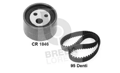 Kit de courroie crantée BREDA LORETT KCD0057