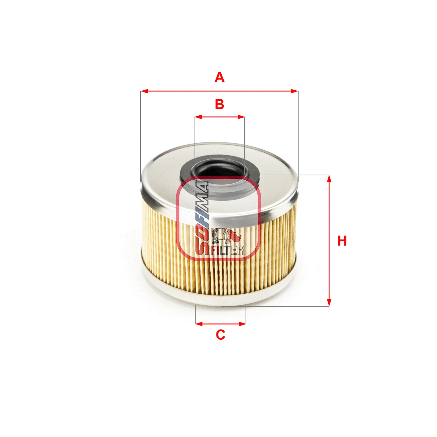 Filtre à carburant SOFIMA S 6686 N