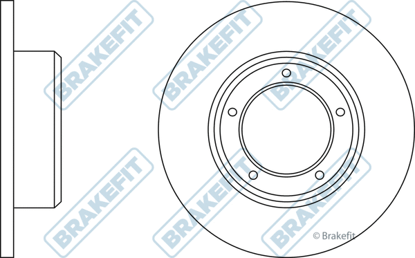 Disque de frein APEC SDK6918