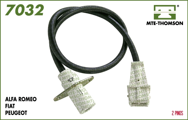 Capteur d'angle, vilebrequin MTE-THOMSON 7032