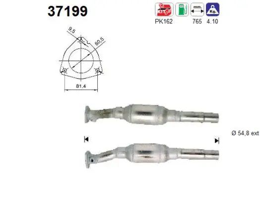 Catalyseur AS 37199
