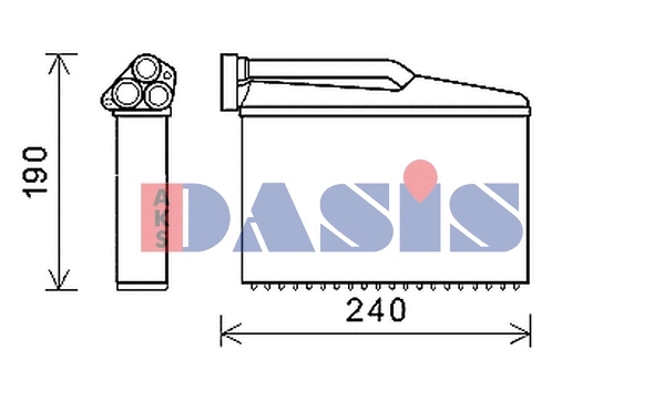 Système de chauffage AKS DASIS 059220N