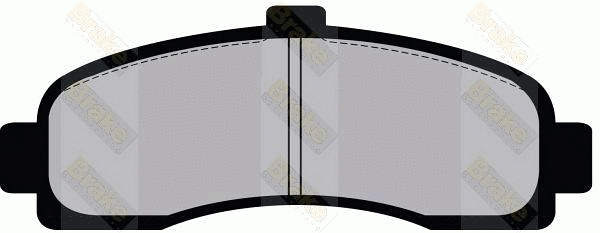 Kit de plaquettes de frein, frein à disque Brake ENGINEERING PA804