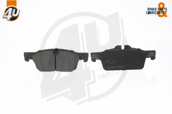 Kit de plaquettes de frein, frein à disque 4U Autoparts 22796PU