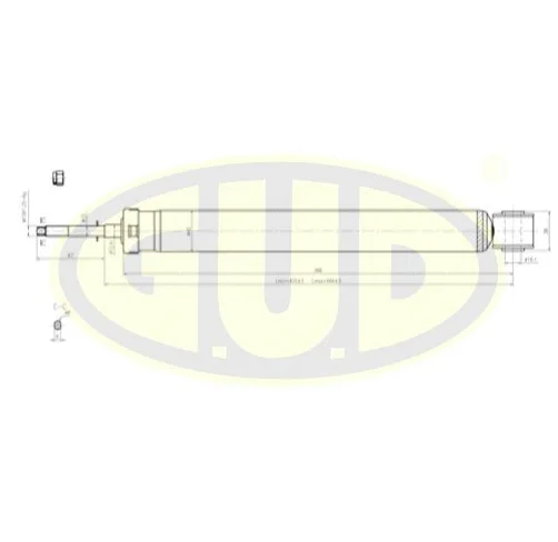 Amortisseur G.U.D. GSA343431