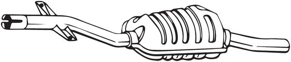 Silencieux central BOSAL 247-045