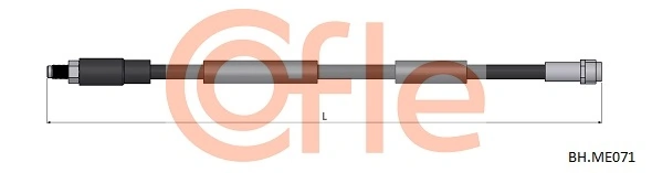 Flexible de frein COFLE 92.BH.ME071