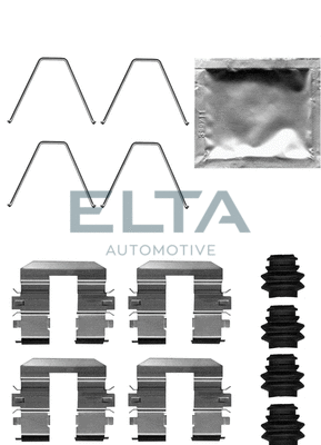 Kit d'accessoires, plaquette de frein à disque ELTA AUTOMOTIVE EA8808
