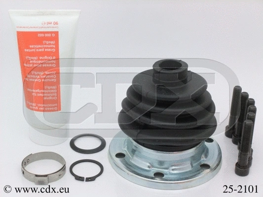 Jeu de joints-soufflets, arbre de commande CDX 25-2101