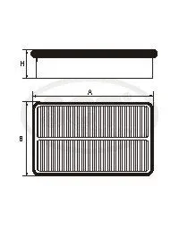 Filtre à air SCT - MANNOL SB 2360