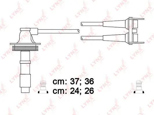 Kit de câbles d'allumage LYNXAUTO SPC7815