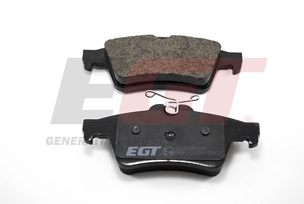 Kit de plaquettes de frein, frein à disque EGT 321837cEGT