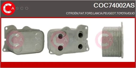 Radiateur d'huile CASCO COC74002AS
