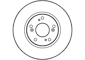 Disque de frein ABTEX BD1267V