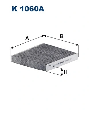 Filtre, air de l'habitacle FILTRON K 1060A