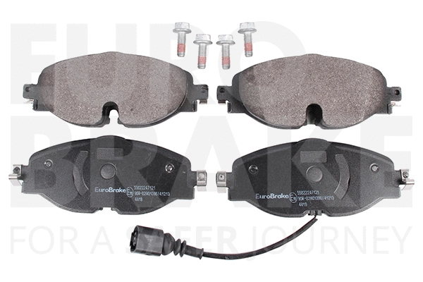 Kit de plaquettes de frein, frein à disque EUROBRAKE 55022247121