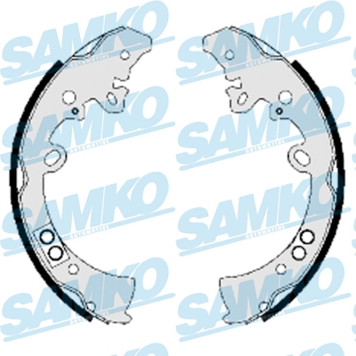 Jeu de mâchoires de frein SAMKO 89200