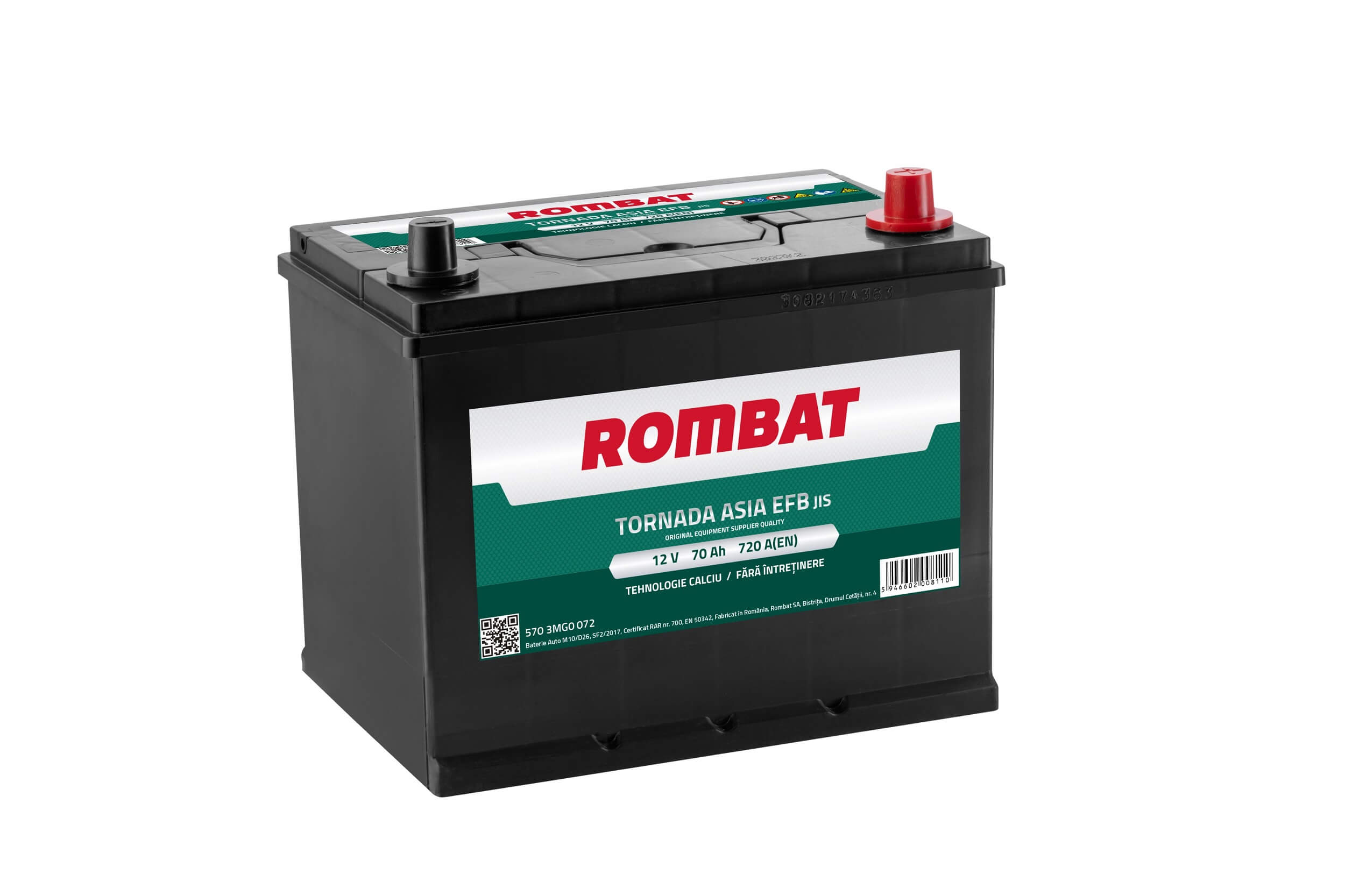 Batterie de démarrage ROMBAT 570 3MG0 072