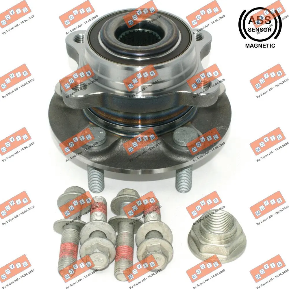 Kit de roulements de roue MOVIS ASB2896