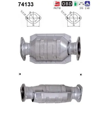 Catalyseur AS 74133