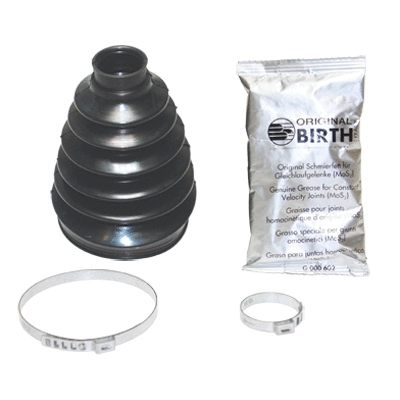 Jeu de joints-soufflets, arbre de commande BIRTH 7577/KM