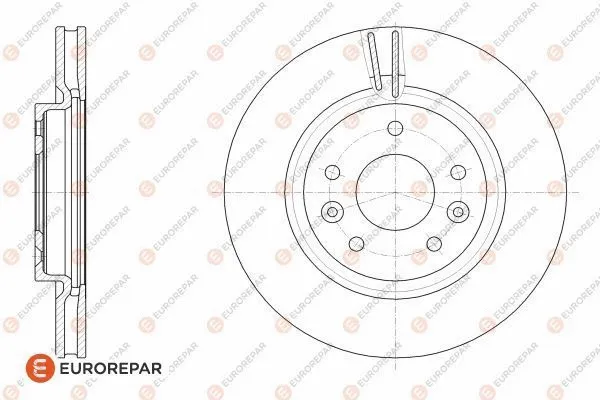 Disque de frein EUROREPAR 1622808580