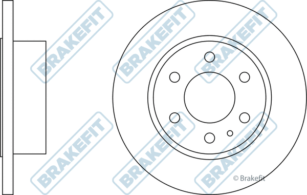 Disque de frein APEC SDK6514