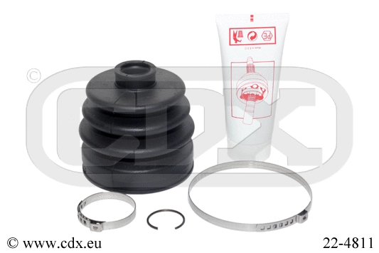 Jeu de joints-soufflets, arbre de commande CDX 22-4811