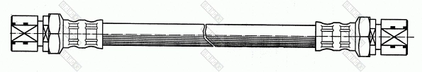 Flexible de frein GIRLING 9001138