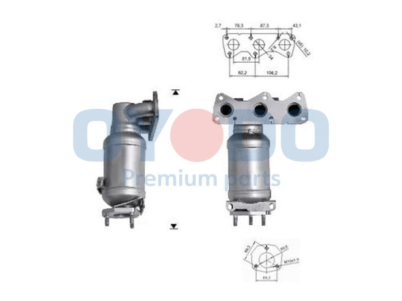 Catalyseur Oyodo 10N0010-OYO