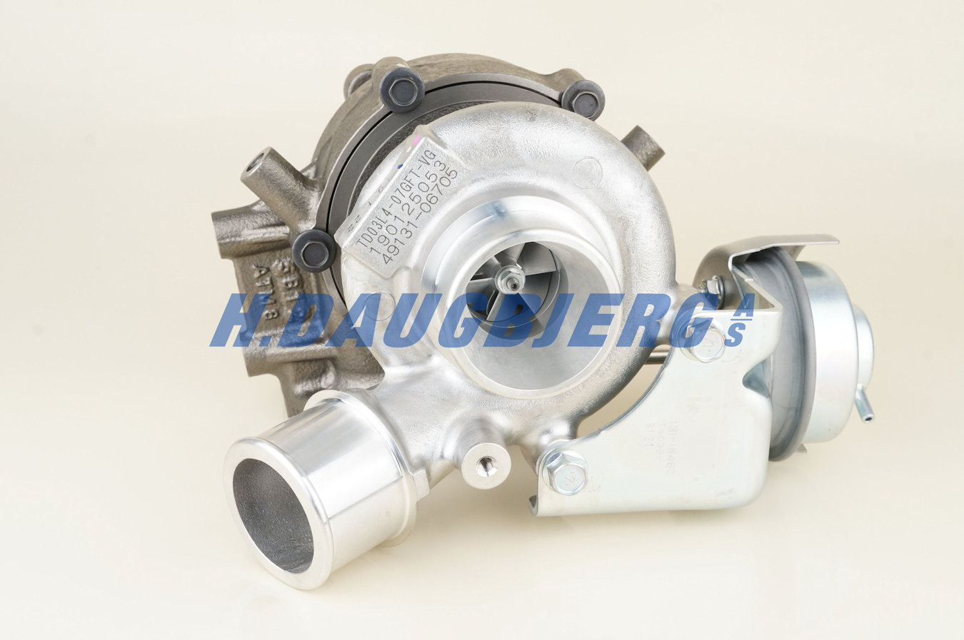 Turbocompresseur, suralimentation H. Daugbjerg 49131-06705